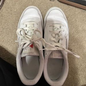Reebok classic white sneakers